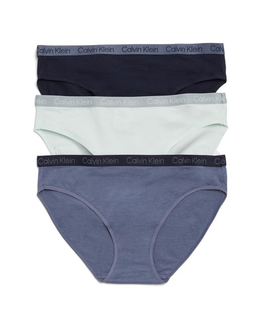 Calvin Klein Assorted Pack Of 3 Bikinis in Blue Lyst