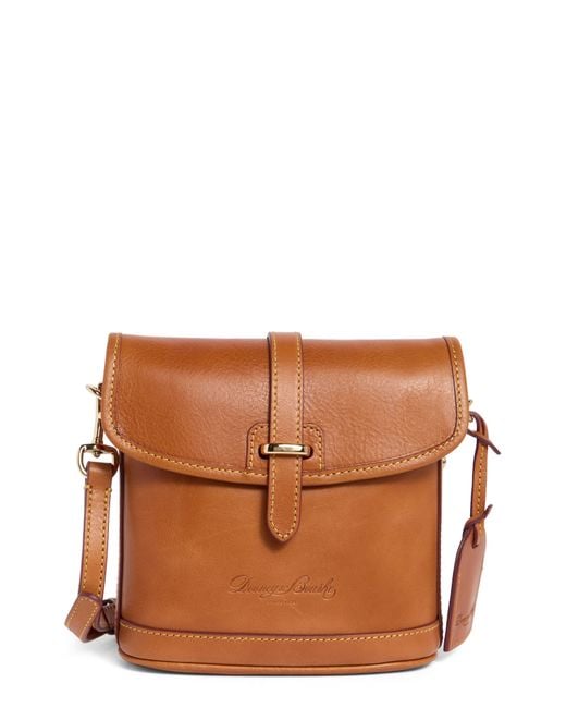 Dooney & Bourke Brown Holly Leather Crossbody Bag