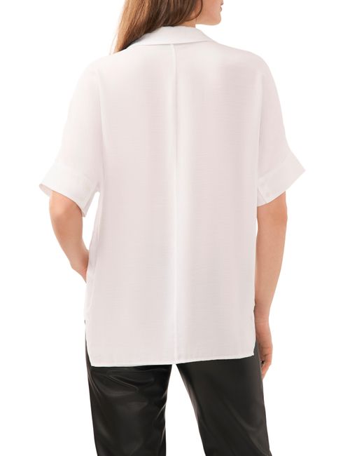 Halogen® White Halogen(r) Camp Shirt