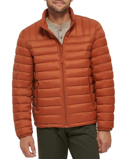 Dockers Orange Puffer Jacket for men