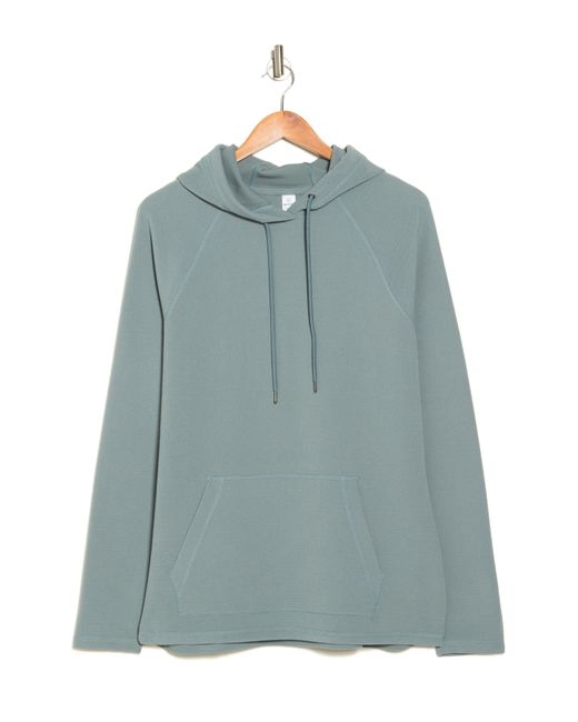 90 Degrees Green Supreme Waffle Hoodie for men