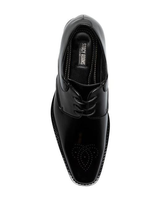 Stacy Adams Kendall Brogue Plain Toe Derby in Black for Men  display picture 2
