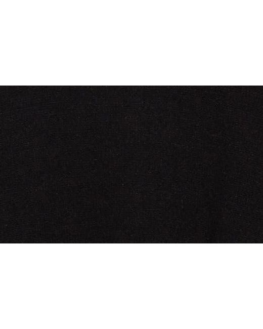 Max Studio Black Lightweight Mock Neck Sweater