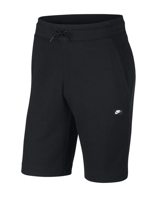 Nike Waffle Knit Shorts in Black for Men | Lyst