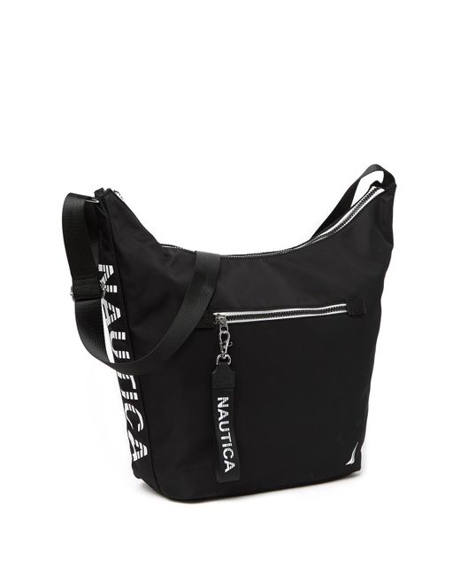 nautica tote bag black