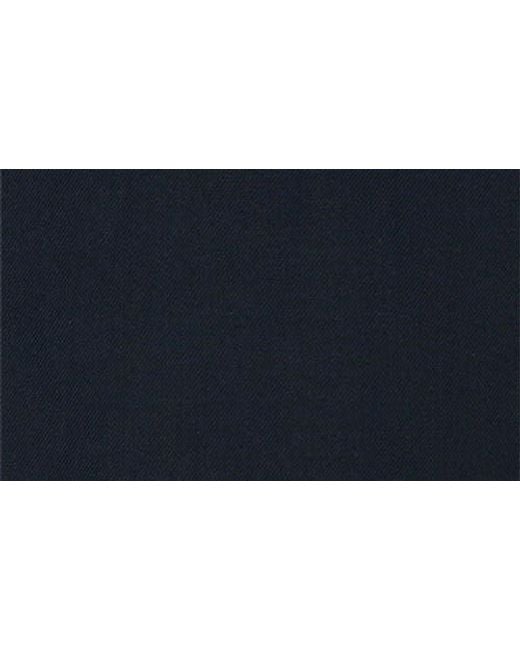 Duchamp Blue Solid Slim Fit Dress Shirt for men