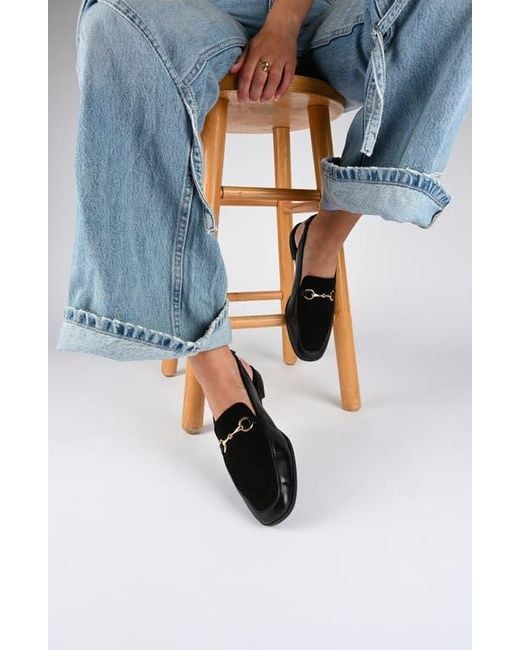 Journee Collection Blue Lainey Slingback Flat