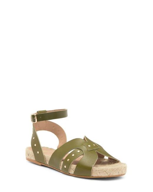 Bruno Magli Metallic Perla Ankle Strap Sandal