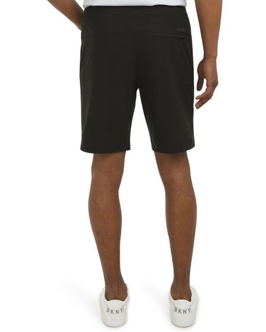 DKNY Black Riker Tech Shorts for men