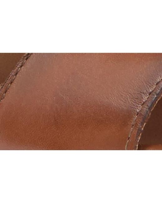 Miz Mooz Brown Cassius Ruched Sandal