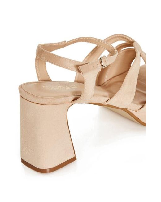 City Chic White Coco Platform Sandal
