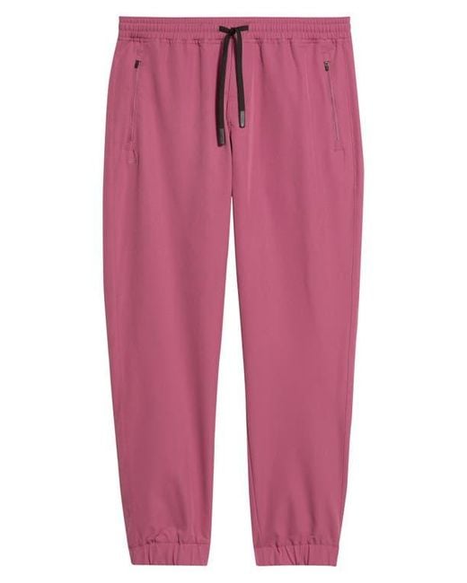 Saint Studio Pink Tempo Tech Pants for men