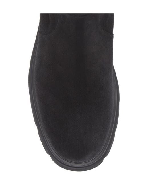 Stuart Weitzman Black Hudson Lite Zip Bootie