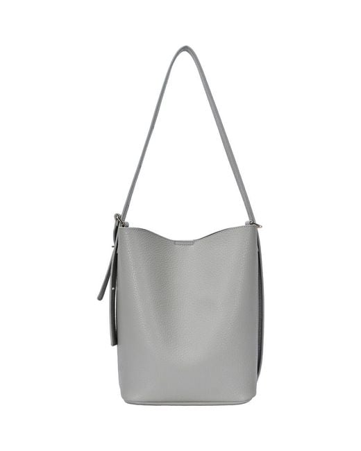 Rachel Zoe Gray Faux Leather Hobo Bag
