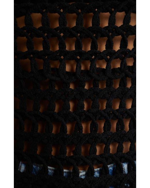 Ichi Black Knit Top