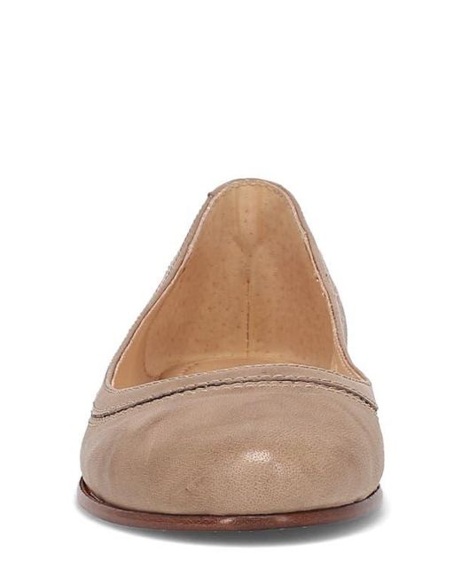Frye Natural Carson Ballet Flat