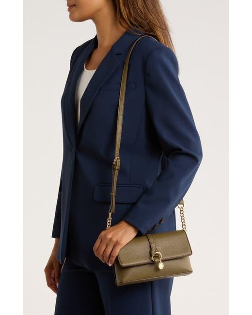 Nanette Lepore Green Akari Flap Shoulder Bag