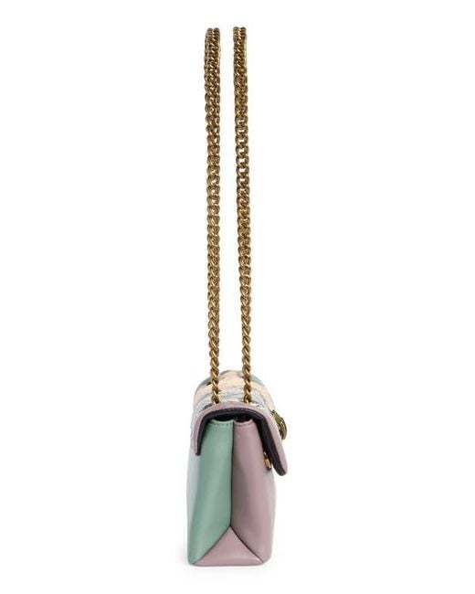 Kurt Geiger Multicolor Mini Kensington Leather Convertible Shoulder Bag