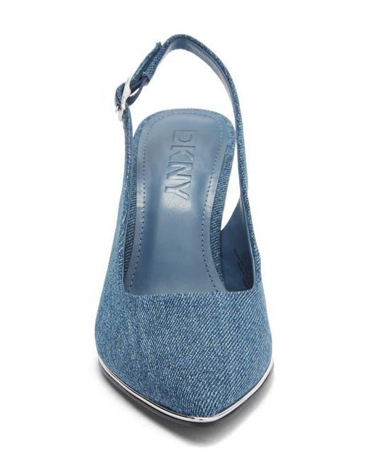 DKNY Blue Preston Slingback Pump