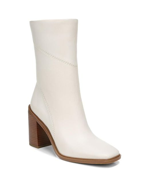 Franco Sarto Women's White Stevie Bootie