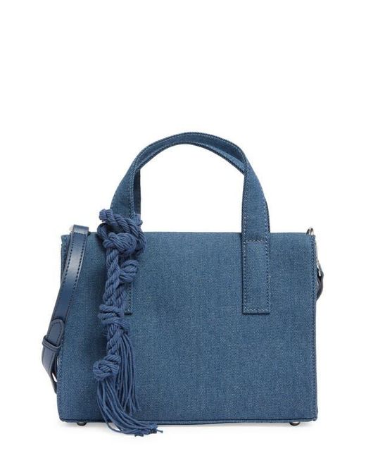 Vince Camuto Blue Aalis Small Tote Bag