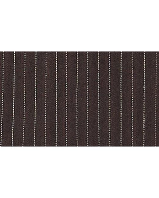 Scotch & Soda Black Pinstripe Longline Vest