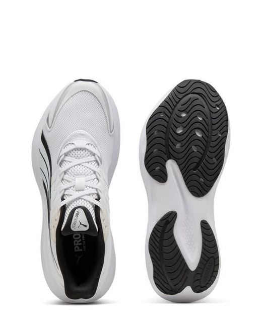 PUMA White Pulse Pro Running Shoe for men