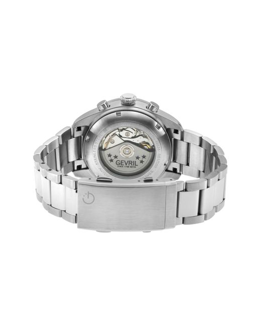 Gevril Gray Yorkville Chronograph Quartz Bracelet Watch for men
