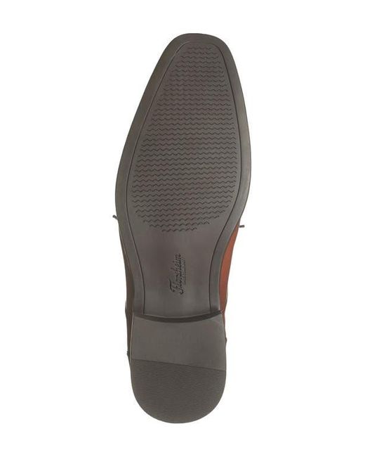Florsheim Brown Jackson Plain Toe Derby for men