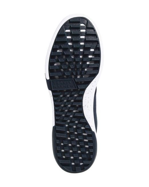 Travis Mathew Blue The Daily Pro Hybrid Print Shoe for men