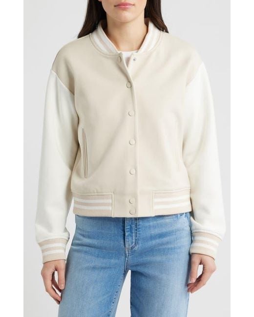 Bernardo Blue Varsity Jacket
