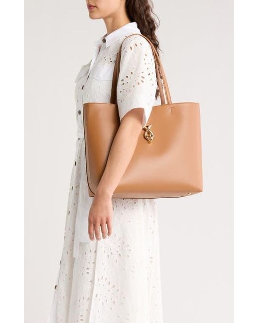 Furla Mianova Tote Bag in Natural | Lyst