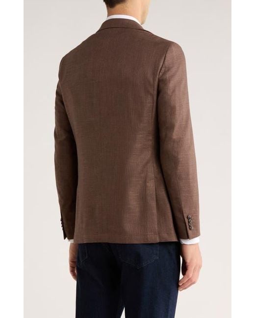 Original Penguin Brown Two Button Notch Lapel Sport Coat for men