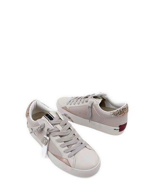 Shu Shop White Ruby Low Top Sneaker