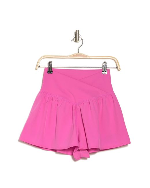 Gottex Pink Flowy Woven Shorts