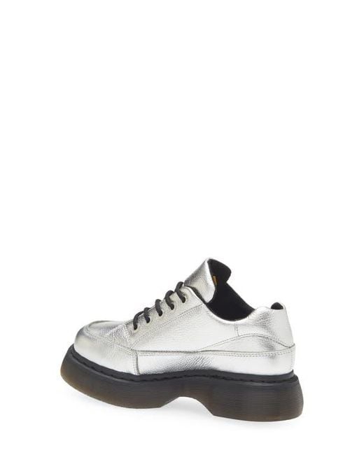 Dr. Martens White Buzz 5I Platform Sneaker