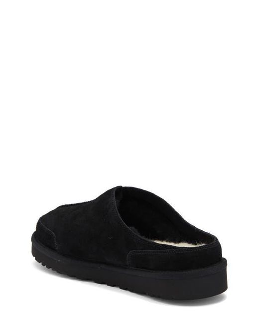 Ugg Black Marcman Wool Blend Lining Slipper for men