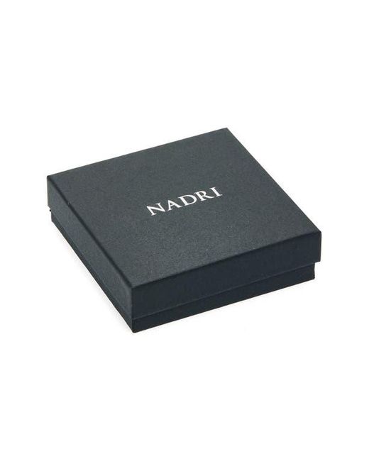 Nadri Natural Set Of 2 Cubic Zirconia Cross & Stud Earrings