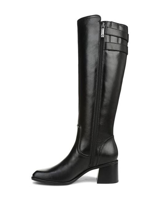 27 EDIT Naturalizer Black Idris Riding Boot