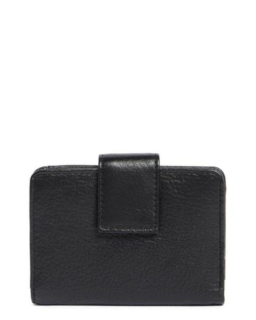 MUNDI SMALL LEATHER GOODS Black Pixie Leather Card Case