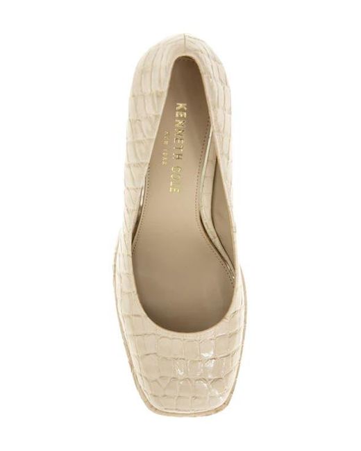 Kenneth Cole Natural Bri Platform Pump
