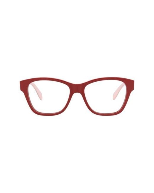 McQueen Brown 52Mm Square Optical Glasses
