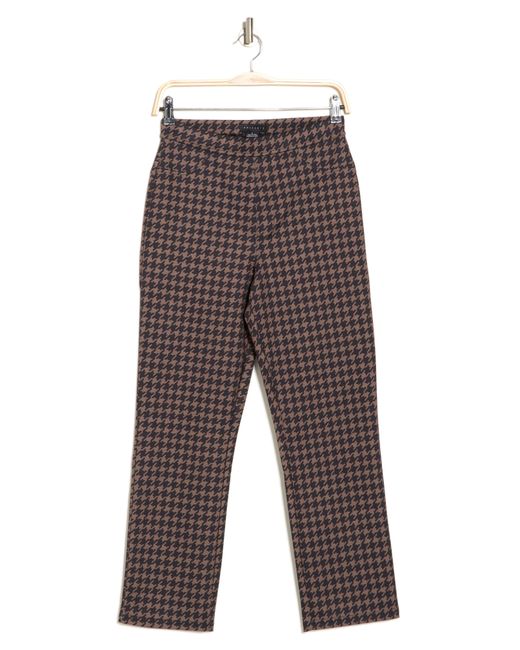 Sanctuary Gray Daily Crop Plaid Trousers