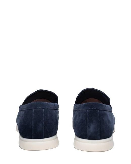 Tailorbyrd Blue Mikey Bit Loafer for men