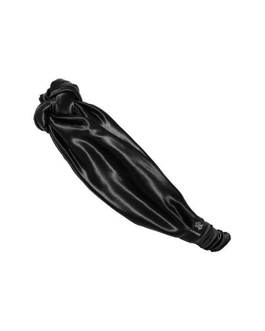 Slip Black Knot Headband