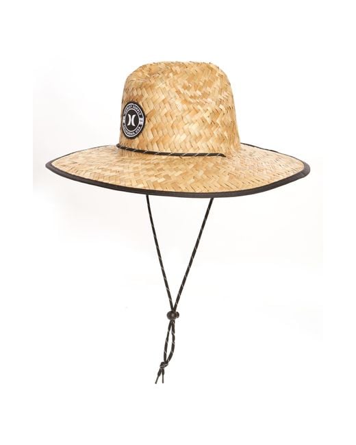 Hurley Natural Shoreline Straw Lifeguard Hat for men