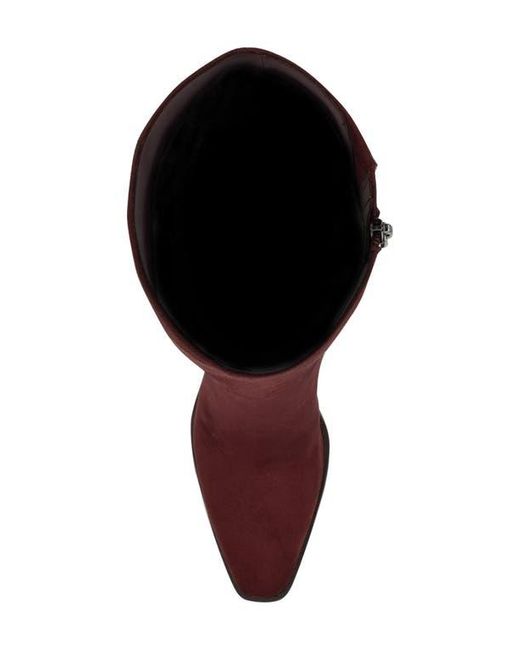 Nine West Red Zeran Knee High Boot