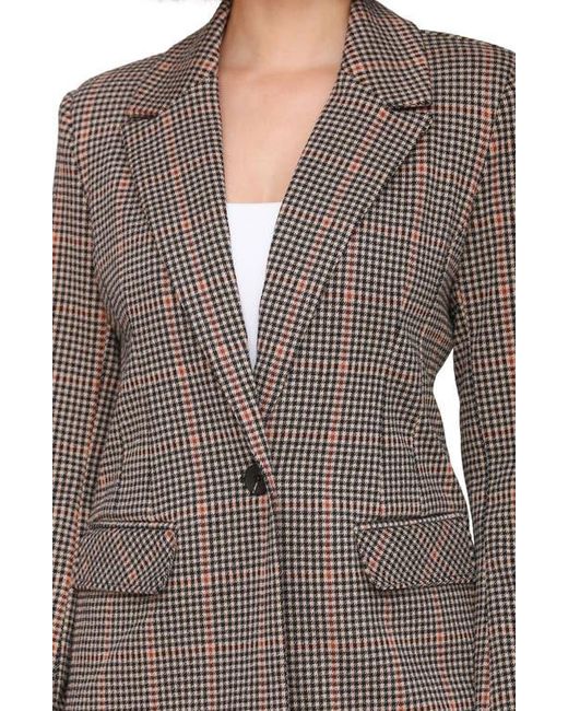 Bagatelle Gray Tailored One-Button Blazer