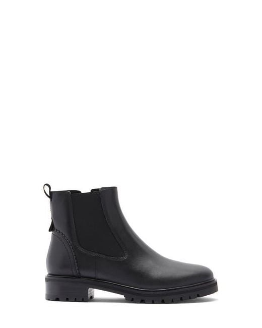Kate Spade Black Estelle Lug Sole Boot
