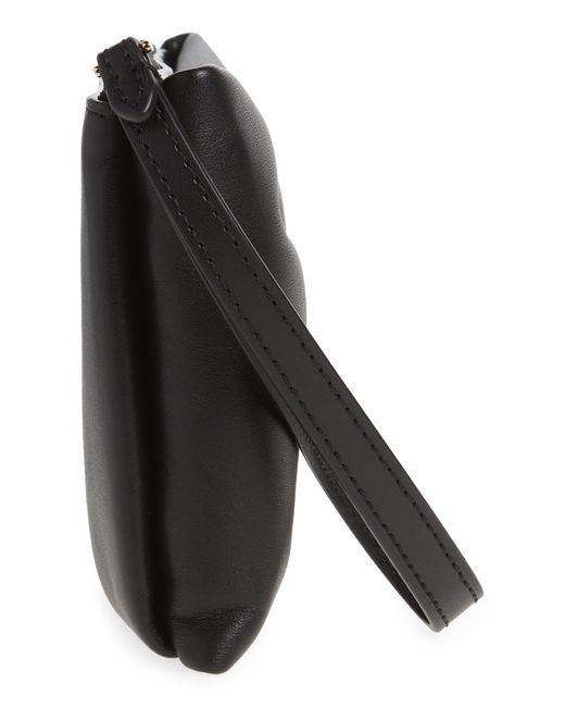 Kate Spade Black Medium Leather Wristlet